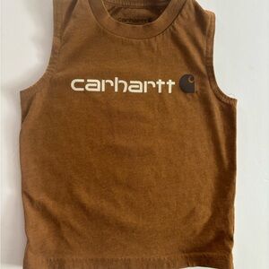 Carhartt Kids Brown Tank Top